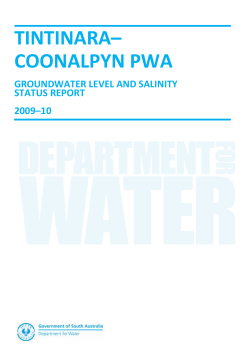 tintinara&ndash; coonalpyn pwa