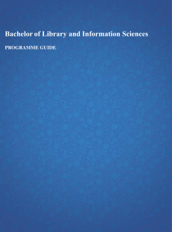 Bachelor of Library and Information Sciences