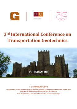 3rd ICTG - Civil UMinho