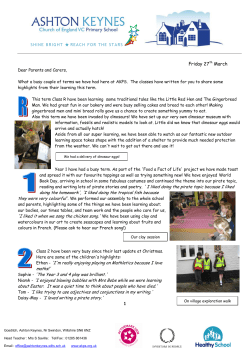 Newsletter from Headteacher 27.03.15