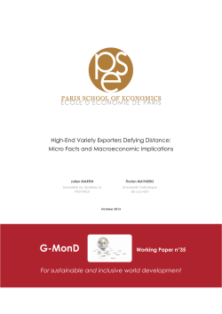 High-End Variety Exporters Defying Distance: Micro Facts and