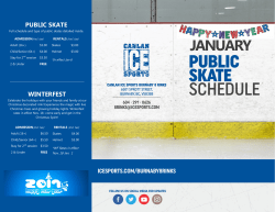 january - Canlan Ice Sports