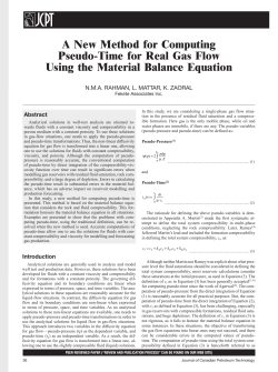 A New Method for Computing Pseudo-Time for Real Gas
