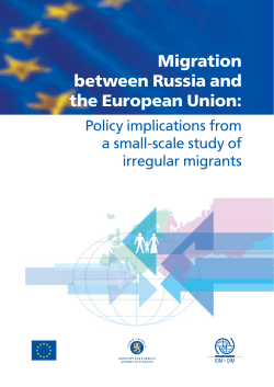 Migration between Russia and the European Union