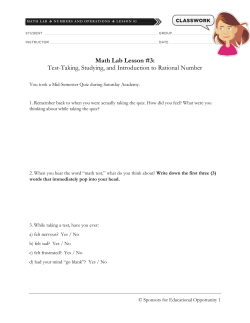 Classwork - SEO Scholars