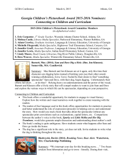 Connecting to Children and Curriculum