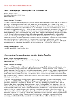 From http://www.thesisabstracts.com