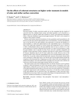 On the effects of coherent structures on higher order moments in