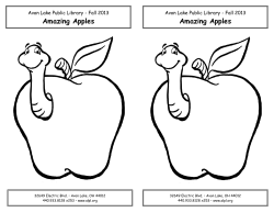 Apples - Avon Lake Public Library