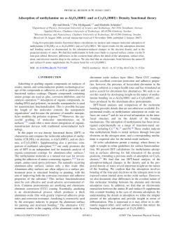 Adsorption of methylamine on alpha-Al2O3(0001)