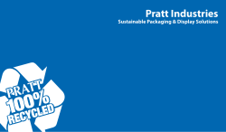 DOWNLOAD BROCHURE - Pratt Industries