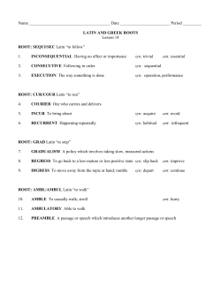 SEQUI/SEC Latin - Kelly Buonauro