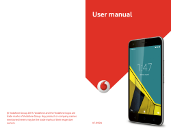 User manual