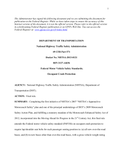 Motorcoach Enhanced Safety Act