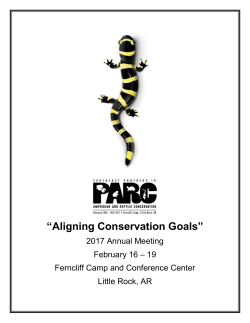 CONSERVATION GENETICS OF THE FEDERALLY THREATENED