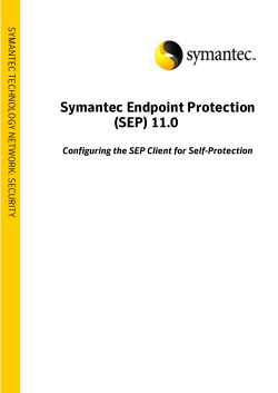 Symantec Endpoint Protection (SEP)