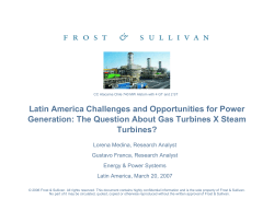 Latin America Challenges and Opportunities for Power Generation