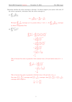 November 17, 2016 - Math-UMN