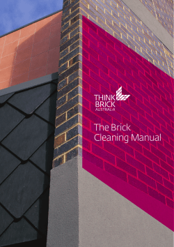 The Brick Cleaning Manual