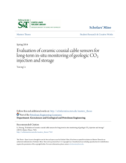 Evaluation of ceramic coaxial cable sensors for long-term in