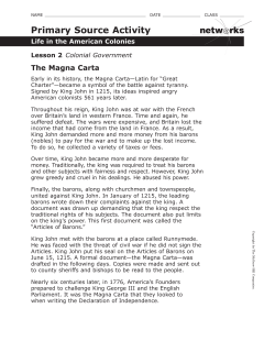 Primary Source Activity netw rks