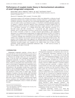 Performance of coupled cluster theory in thermochemical