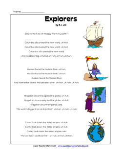 Explorers - Super Teacher Worksheets