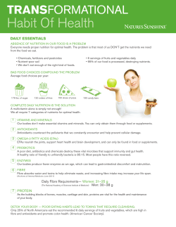 Habit Of Health - Nature`s Sunshine