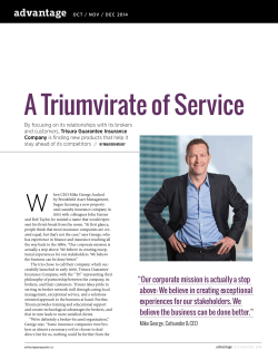 A Triumvirate of Service