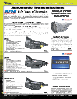 2017 Camaro Catalog - Classic Industries