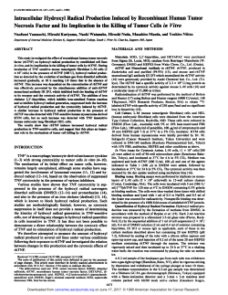 Intracellular Hydroxyl Radical Production