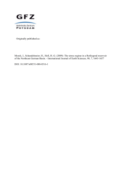 Author template for journal articles - GFZpublic
