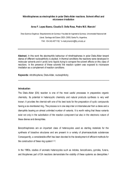 2-nitrobenzofuran as dienophile in Diels-Alder reactions