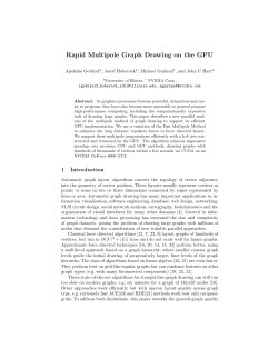 Rapid Multipole Graph Drawing on the GPU