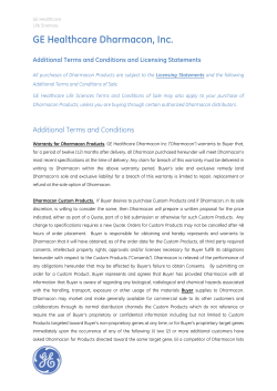 GE Healthcare Dharmacon, Inc.