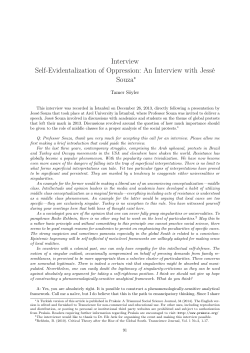 An Interview with Jess&eacute; Souza - Der WWW2