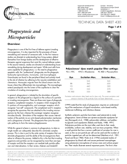 Phagocytosis and Microparticles