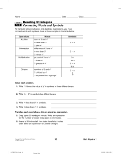 Reading Strategies 1-1