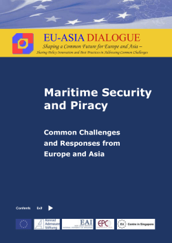 Maritime Security and Piracy - Konrad-Adenauer