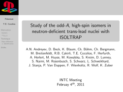 Shifts - CERN Indico