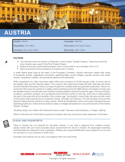 Austria Travel Info
