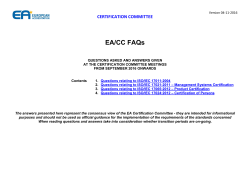 EACC FAQs from M32 Sept 16
