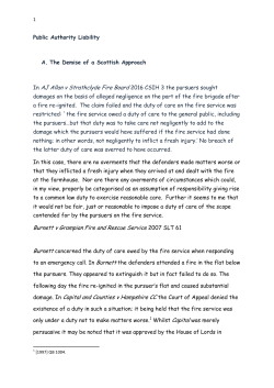 Public Authority Liability Handout