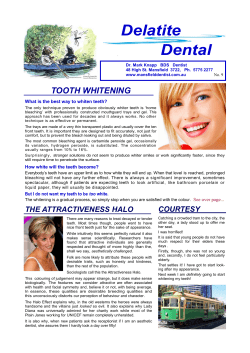 Smile Whitening - Delatite Dental