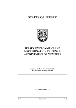 Jersey Employment and Discrimination Tribunal
