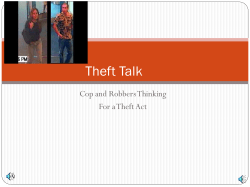 Theft Talk - eva gregory counseling on line