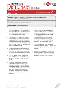 BuzzWord - Onestopenglish