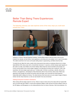 Better Than Being There Experiences: Remote Expert