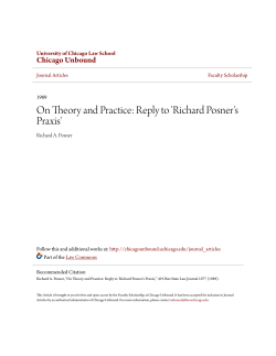 On Theory and Practice: Reply to `Richard