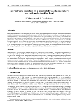 Internal wave radiation by a horizontally oscillating sphere in a